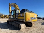 Back corner of used Komatsu